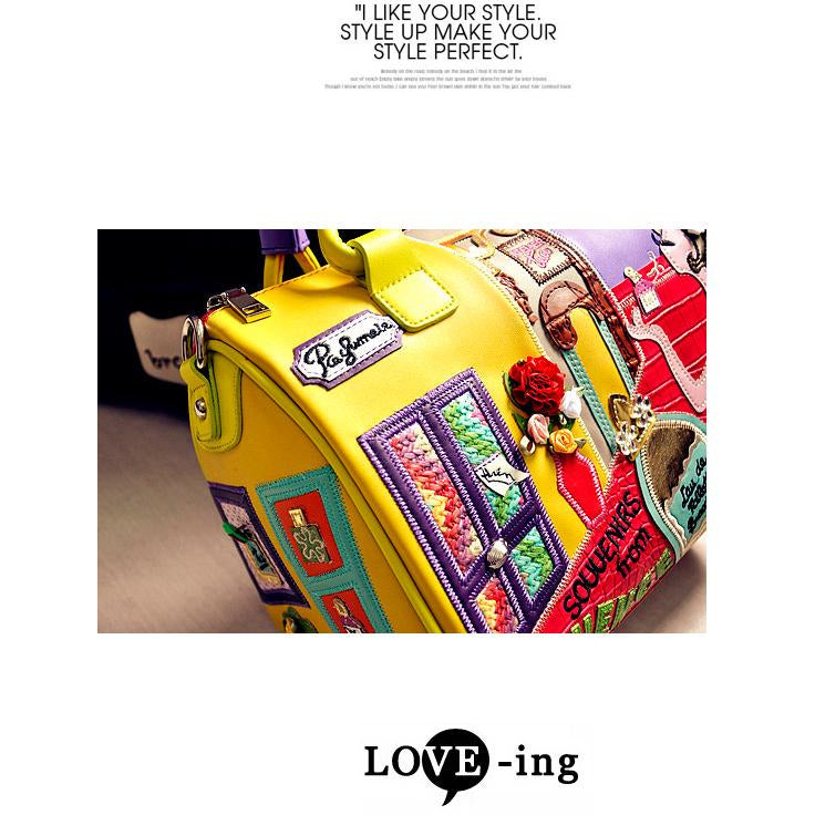 Colorful Tote Handbag