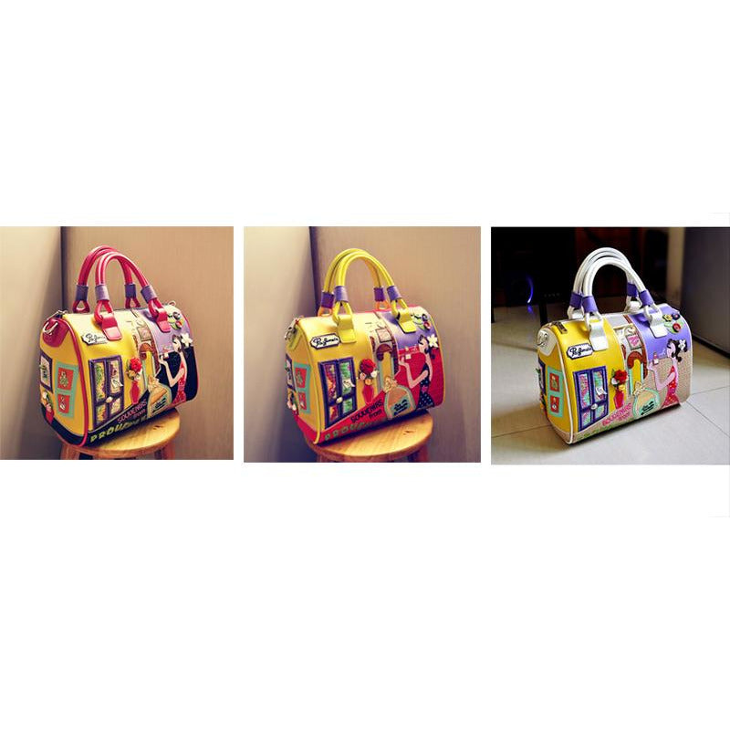 Colorful Tote Handbag