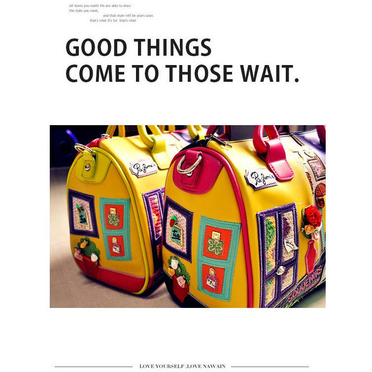 Colorful Tote Handbag