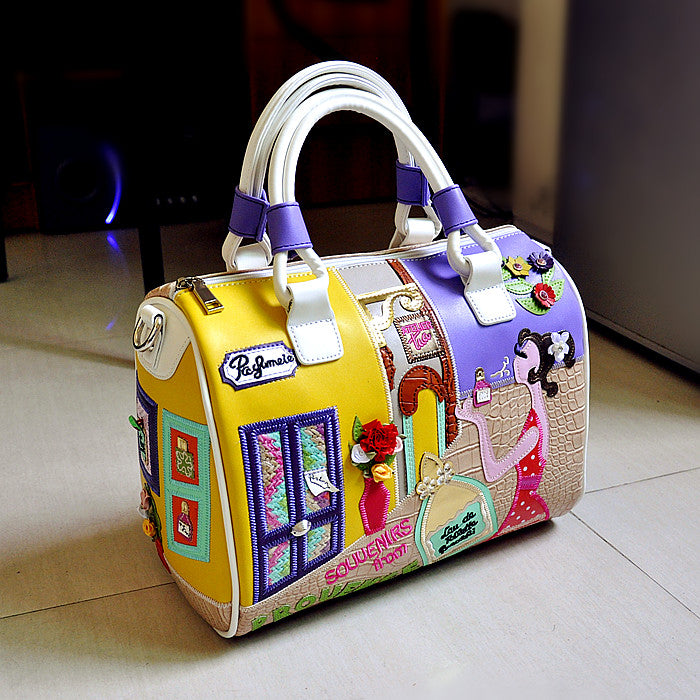 Colorful Tote Handbag