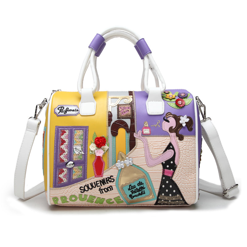 Colorful Tote Handbag